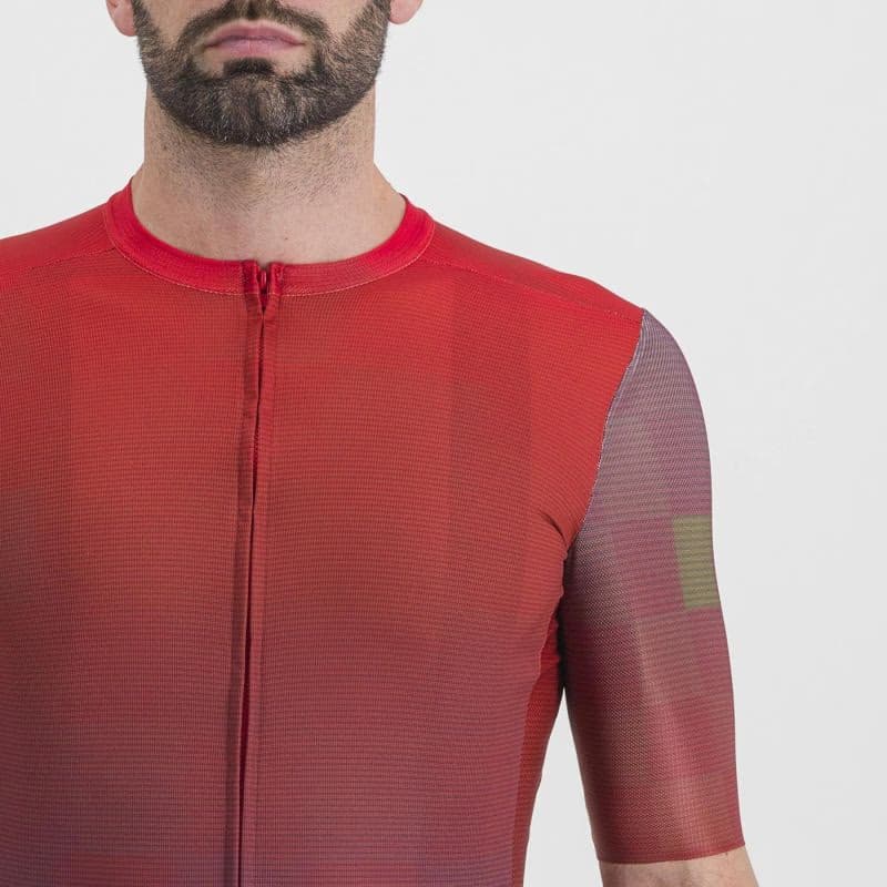 Pánsky cyklistický dres s krátkym rukávom SPORTFUL Rocket jersey, huckleberry chilly red 5
