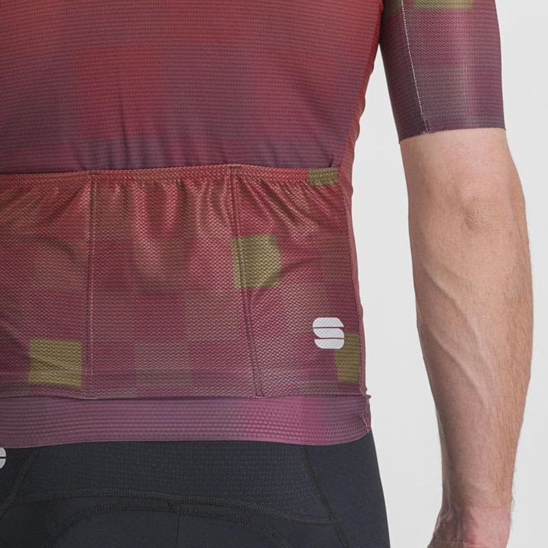 Pánsky cyklistický dres s krátkym rukávom SPORTFUL Rocket jersey, huckleberry chilly red 6