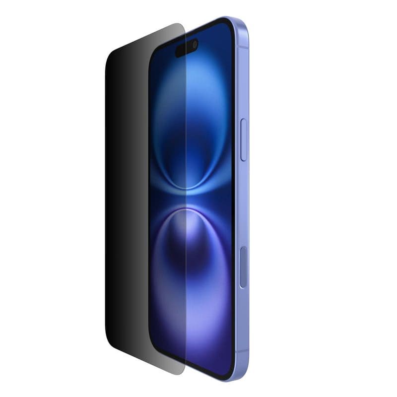 Belkin SCREENFORCE™ Invisiglass Privacy Anti-Microbial ochranné privátne sklo pre iPhone 16 Plus / 15 Plus / 14 Pre Max
