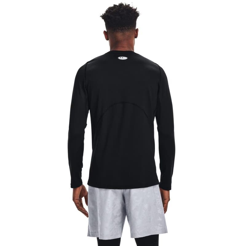 Pánske kompresné tričko s dlhým rukávom UNDER ARMOUR UA CG Armour Fitted Crew-BLK 2
