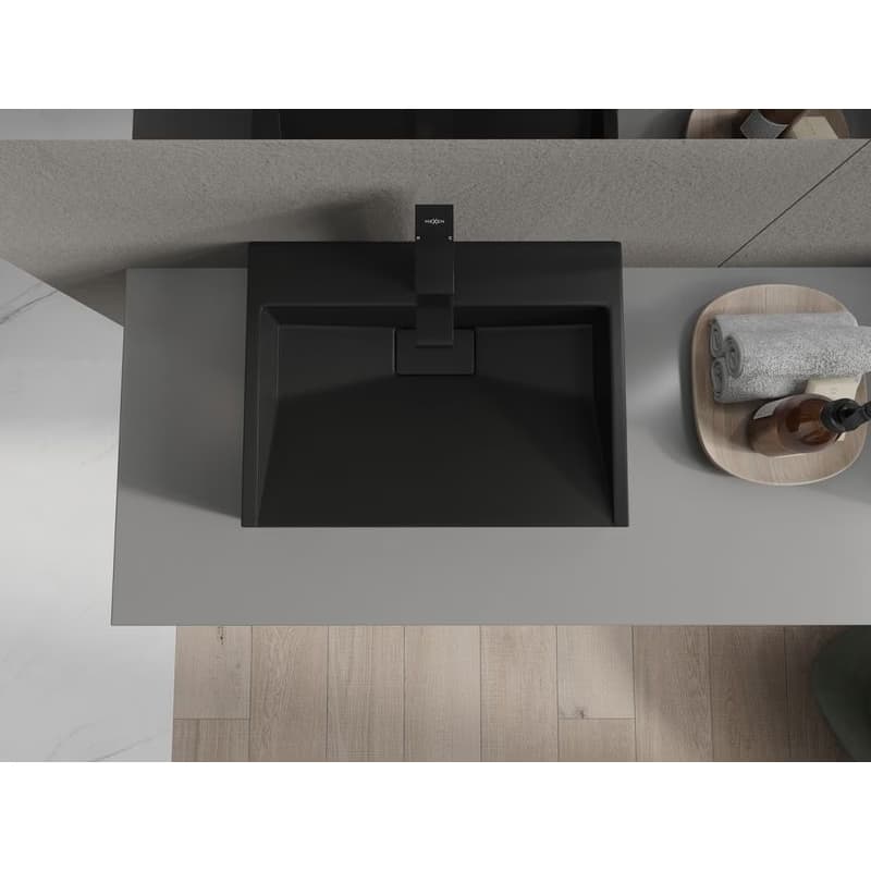 MEXEN - Ava umývadlo na dosku liaty mramor 1/O 50 x 38, čierna 23015071 4