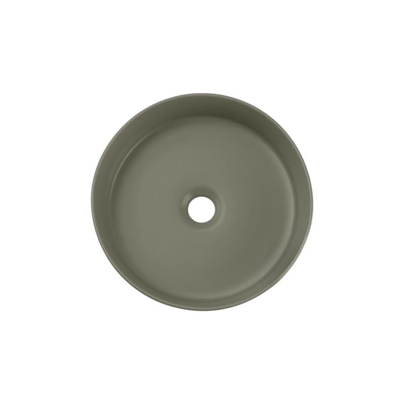 ArtCom Keramické umývadlo BEYOND 2 E-6565 | olivový mat 36 cm 3