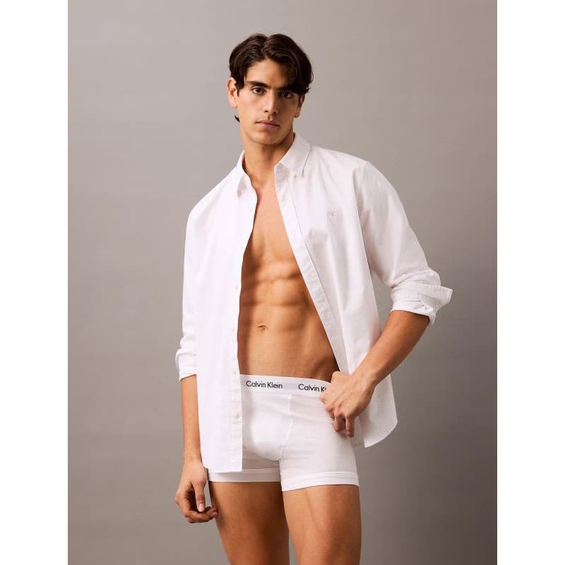 Pánske boxerky CALVIN KLEIN 3 Pack Icon Relaxed Fit Trunks 4