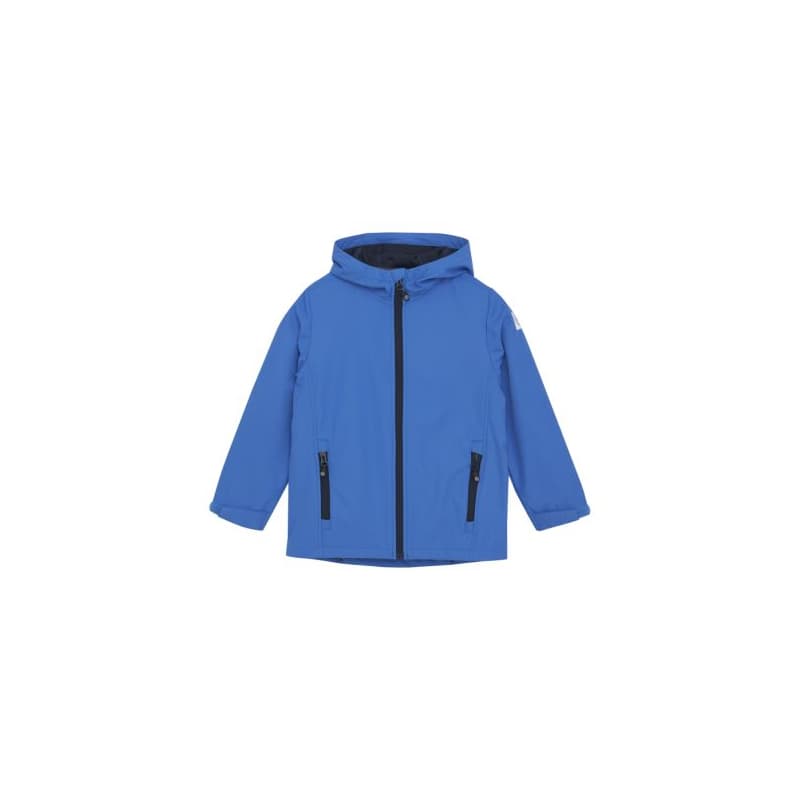 Chlapčenská turistická softshellová bunda COLOR KIDS Boys Softshell - Light weight-7556-Campanula