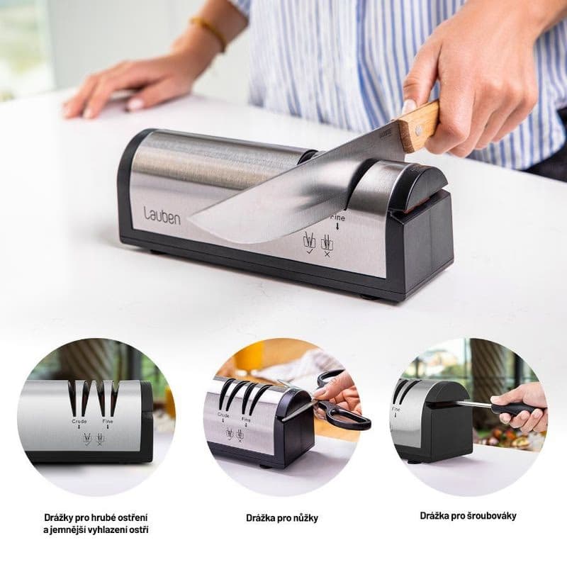 Lauben Knife Sharpener 4700SB - ostrič nožov a nožníc 3