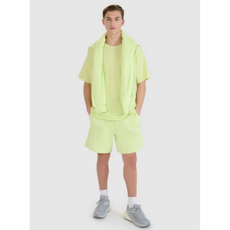 Teplákové kraťasy 4F SHORTS CAS U544-45S-CANARY GREEN 3