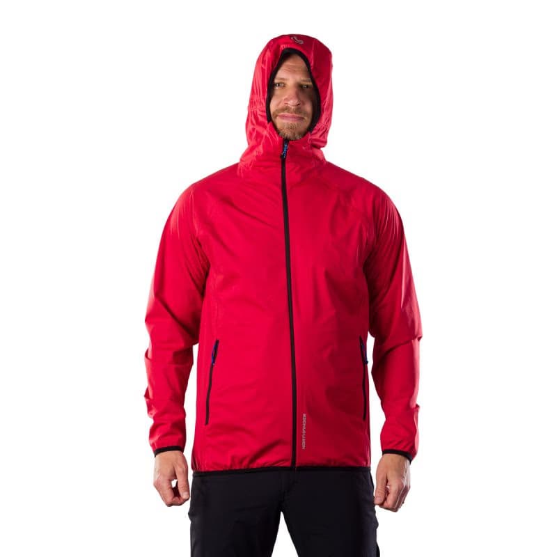 Pánska turistická bunda s kapucňou NORTHFINDER BENEDICTO-360red 3