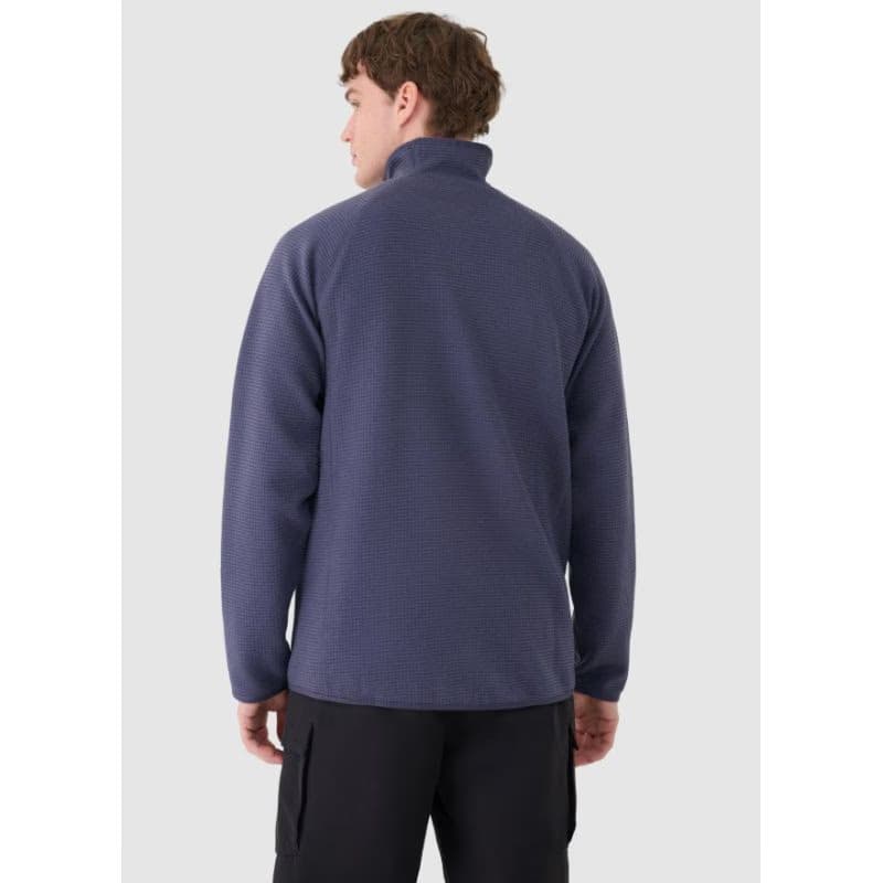 Pánska mikina so zipsom 4F SWEATSHIRT-WSS25TSWSM1751-22S-ANTHRACITE 4
