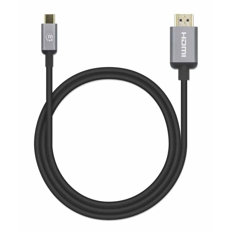 Manhattan kábel USB-C na HDMI, USB-C Male na HDMI Male, 2m, čierna 5