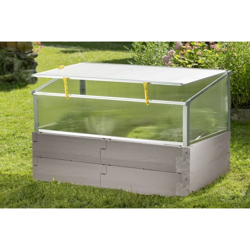 Vyvýšený záhon 60 x130 cm plast Dekorhome 4