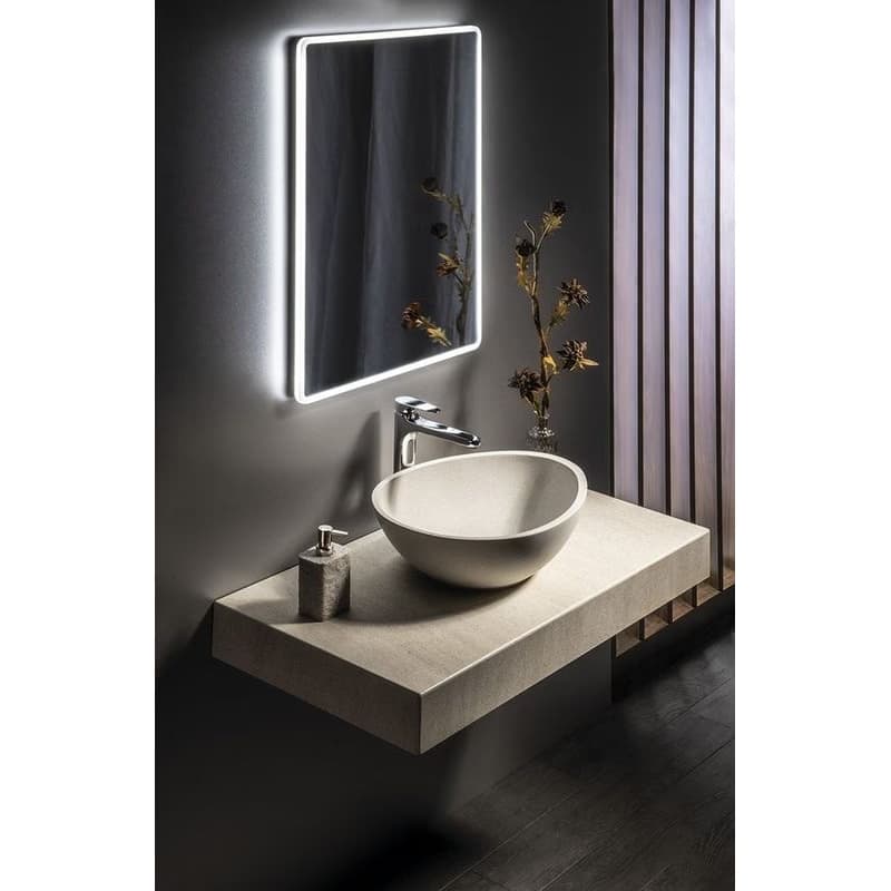 SAPHO - PIRI zrkadlo s LED osvetlením 60x80cm PR600 6