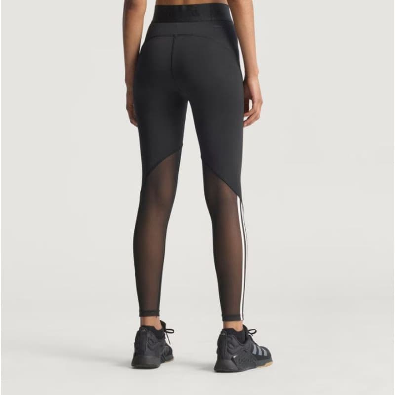 Dámske legíny ADIDAS HYGLM 1 1 L BLACK WHITE 2