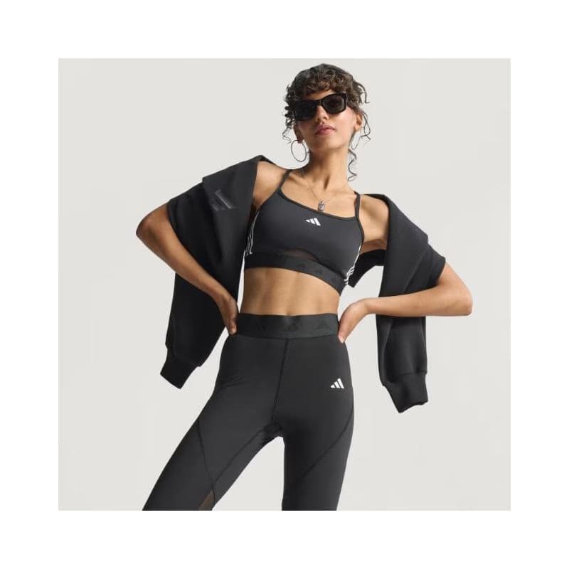 Dámske legíny ADIDAS HYGLM 1 1 L BLACK WHITE 3