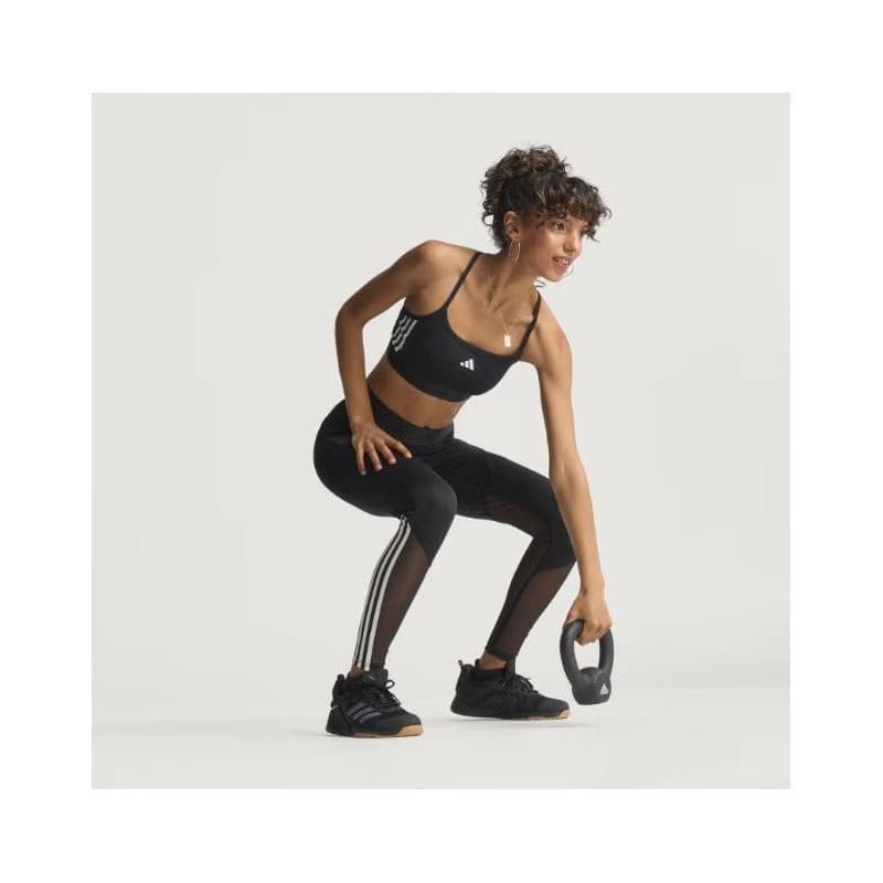 Dámske legíny ADIDAS HYGLM 1 1 L BLACK WHITE 5
