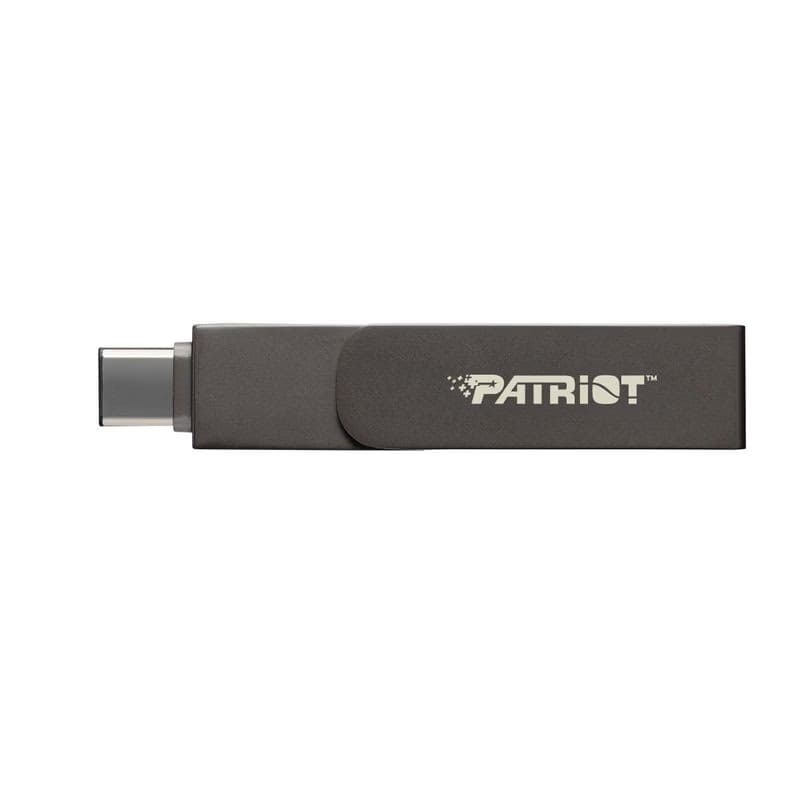 Patriot iLuxe Stick C MFi/128GB/USB 3.2/Lightning + USB-C/Čierna 2