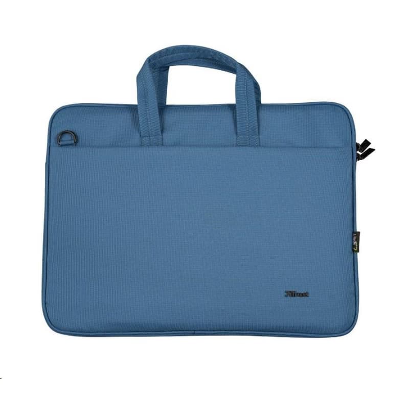 TRUST Puzdro na notebook 16" Bologna Slim Laptop Bag Eco, modrá 2
