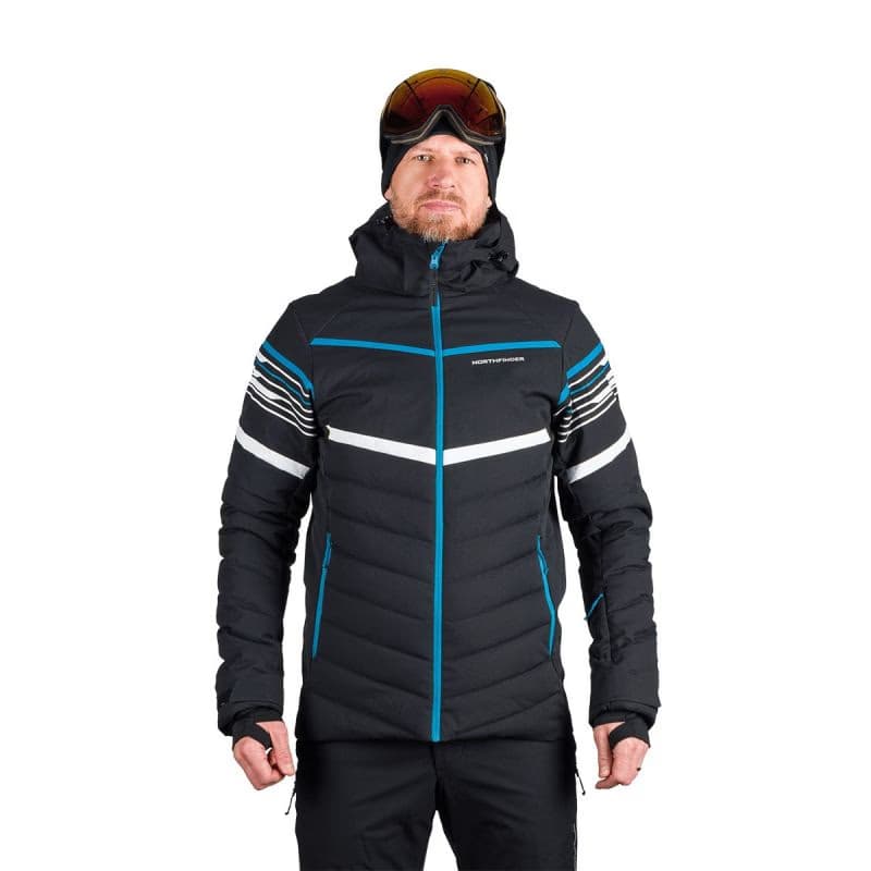 Pánska lyžiarska bunda NORTHFINDER YAROGNEV-271blackblue 2