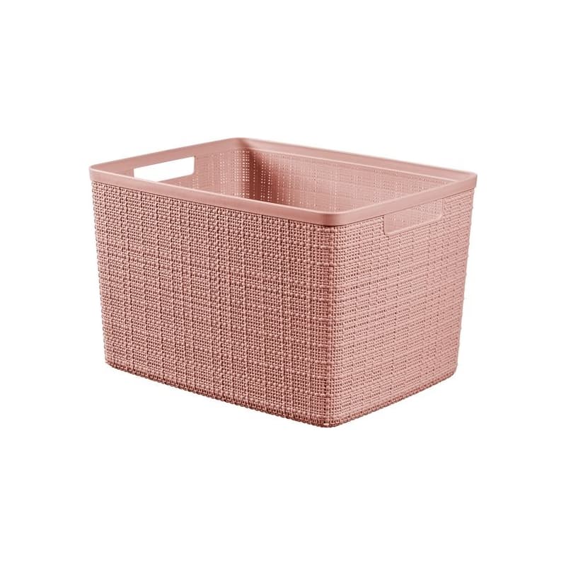 CURVER Košík JUTE L 20L | ružová
