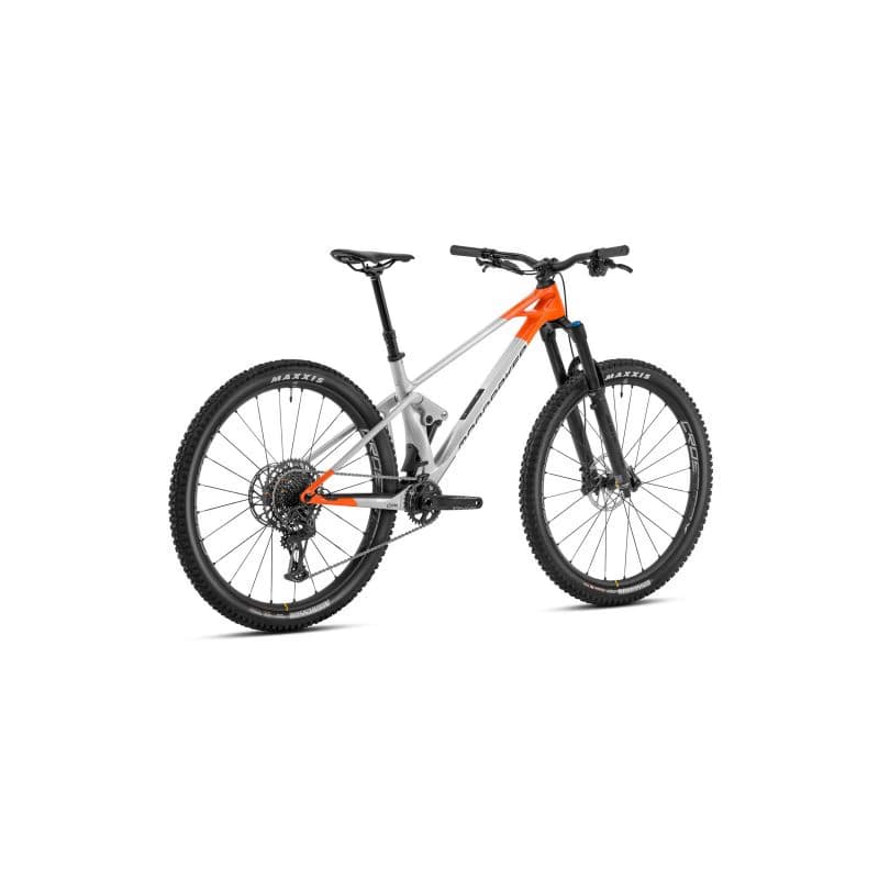Horský bicykel MONDRAKER Raze Carbon R, racing silver orange 3