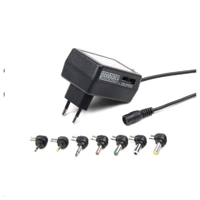 GEMBIRD Univerzálny AC-DC adaptér EG-MC-008, 12W, 7 konektorov
