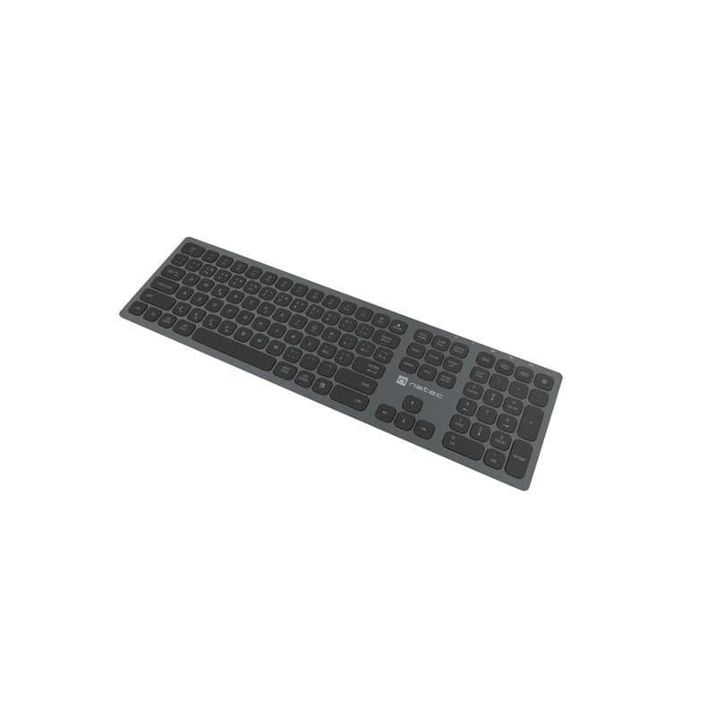 Natec klávesnica DOLPHIN/Bezdrôtová Bluetooth/SK-SK layout/Sivá 2