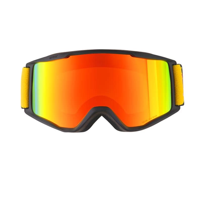 Lyžiarske okuliare RED BULL SPECT NEON 02RE2, black brown with red mirror 5