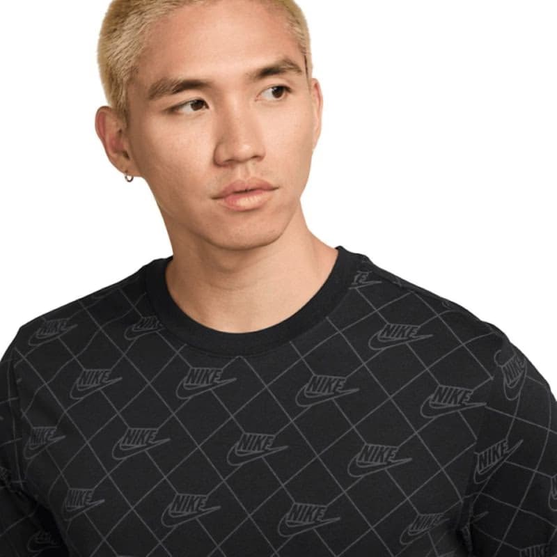 Pánske tričko s krátkym rukávom NIKE M NSW TEE AOP SSNL CLUB 2