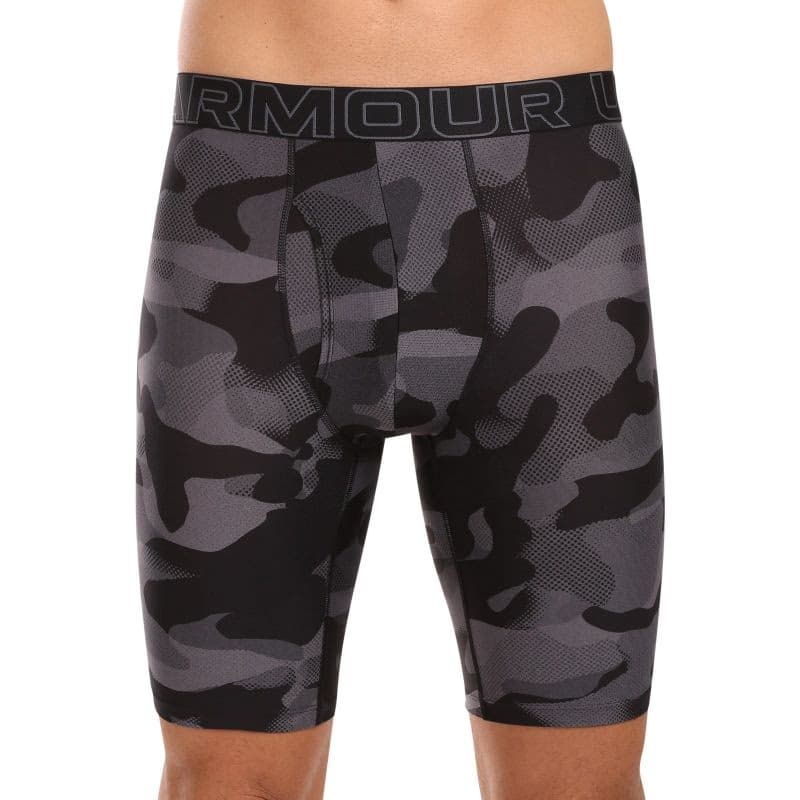 Pánske boxerky UNDER ARMOUR 3 PACK-UA PERFORMANCE TECH - PRINT 9 inch-BLK 5