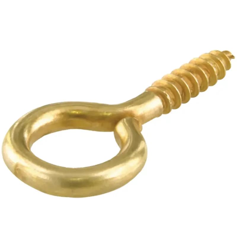 Oko so závitom mosadz 10x06x2,0mm
