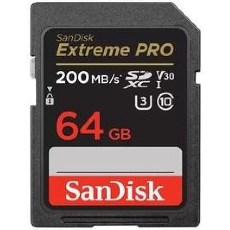 SanDisk SDXC karta 64GB Extreme PRO (200 MB/s Class 10, UHS-I U3 V30) 5