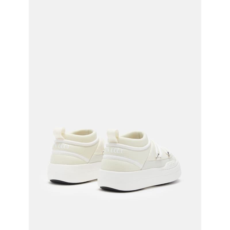 Juniorské nízke zimné topánky MOON BOOT MB JR PARK ICON L002 CREAM 2