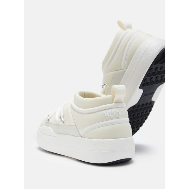 Juniorské nízke zimné topánky MOON BOOT MB JR PARK ICON L002 CREAM 3