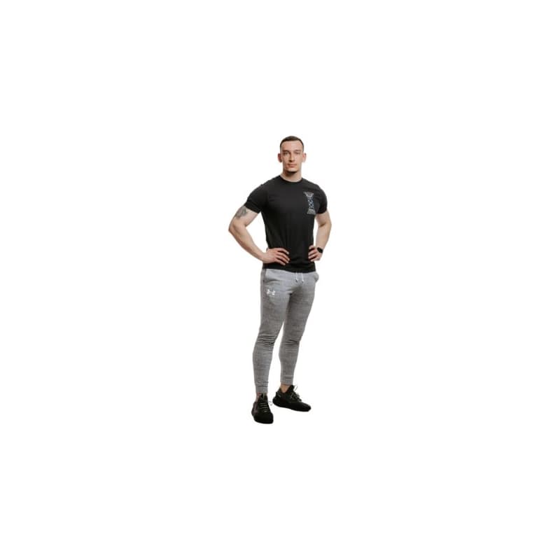 Pánske tepláky UNDER ARMOUR UA Rival Terry Jogger-GRY