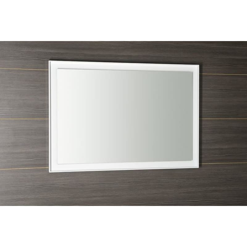 SAPHO - FLUT LED podsvietené zrkadlo 100x70cm, biela FT100 2