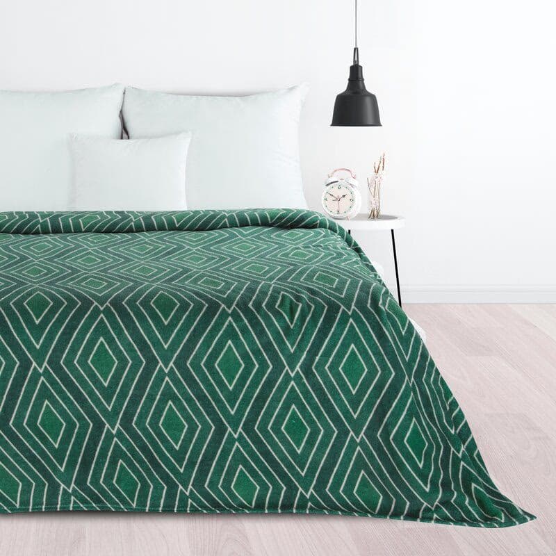 ArtFir Deka D91 GEO 02 | zelená 150 x 200 cm 2