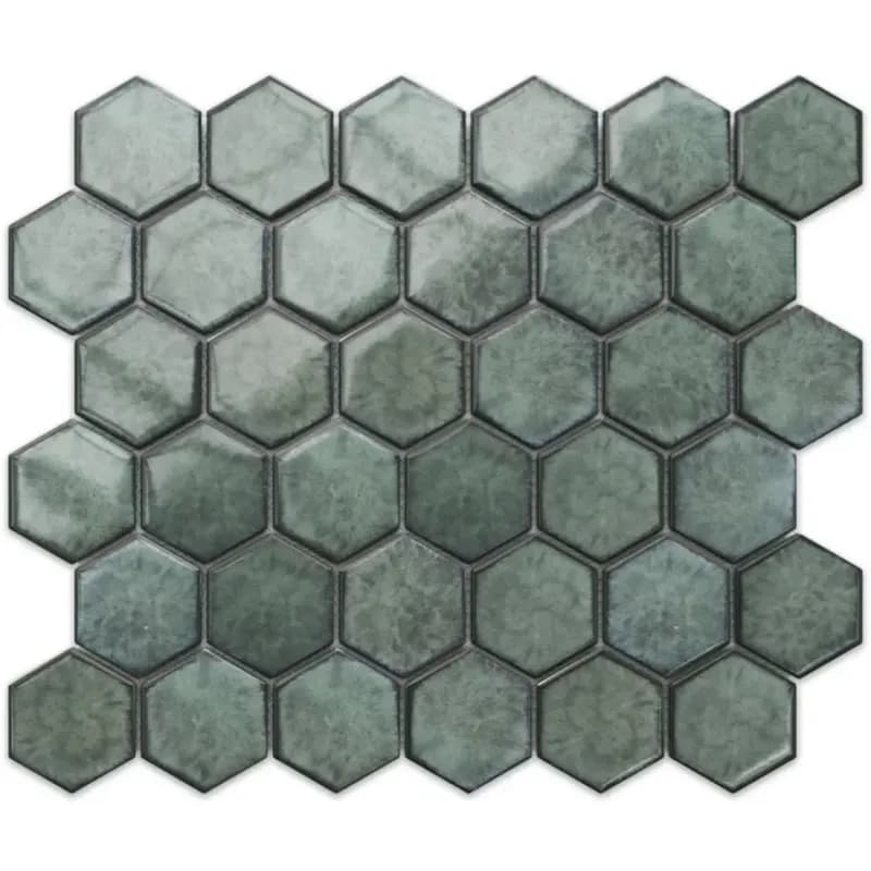 Mozaika hexagon Green Nori 25,7/29,7