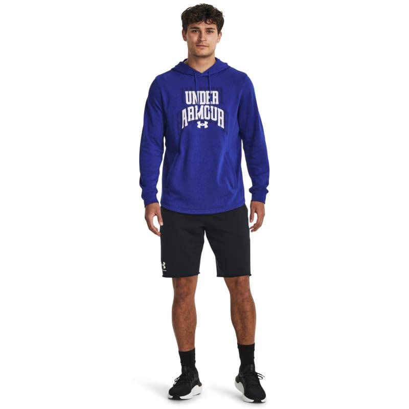 Pánska mikina s kapucňou UNDER ARMOUR UA Rival Terry Graphic HD-BLU 3