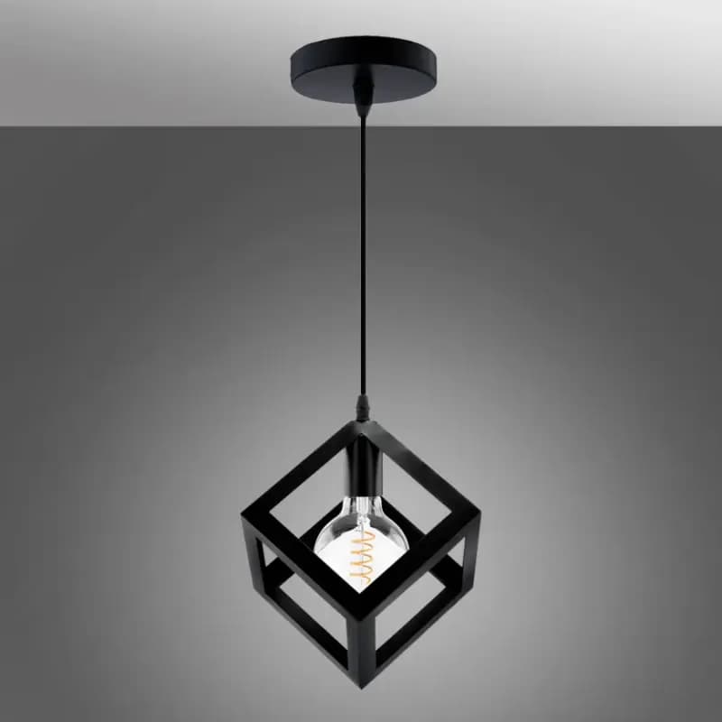 Luster KOSTKA BLACK LW1