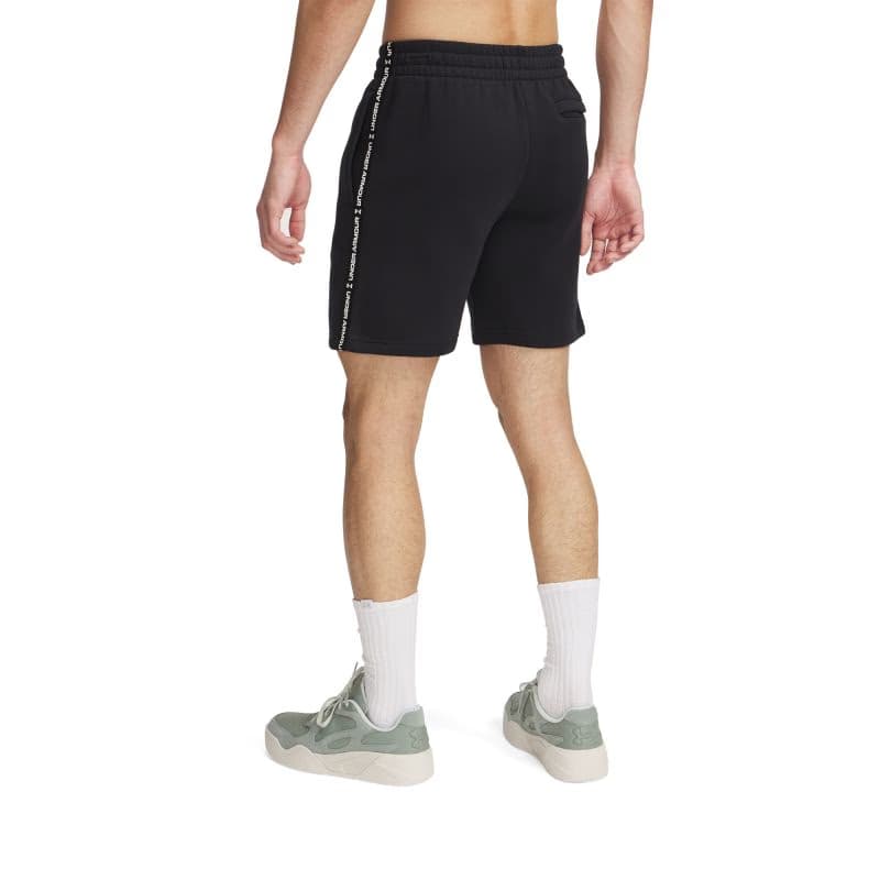 Pánske teplákové kraťasy UNDER ARMOUR UA Icon Fleece Short Taping-BLK 3