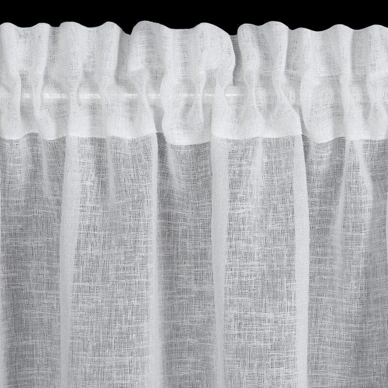 ArtFir Krátka záclona GAJA P | krémová 150 x 30 cm 3