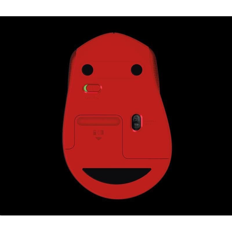 Logitech Wireless Mouse M330 Silent Plus, red 5