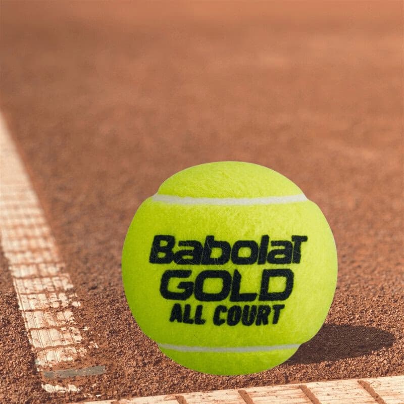Tenisové loptičky 4ks BABOLAT GOLD ALL COURT X4 4