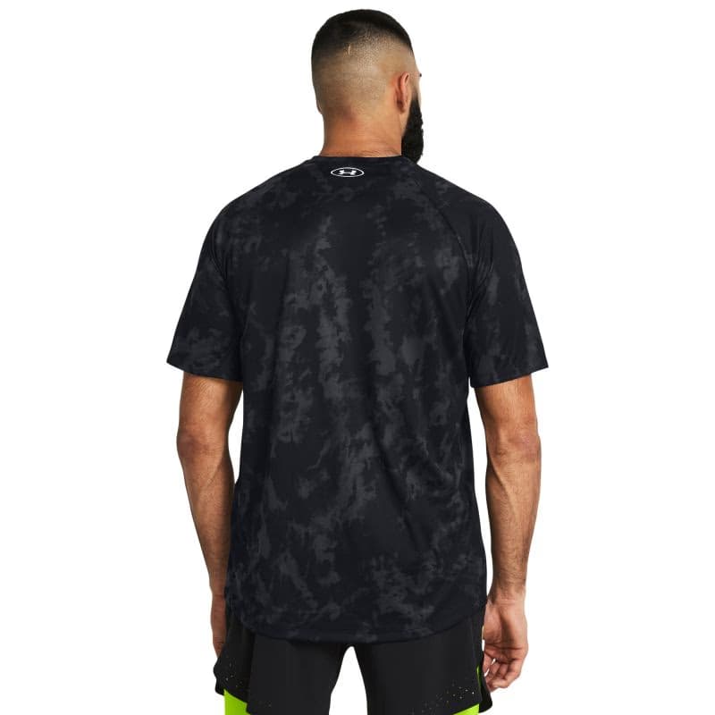 Pánske tréningové tričko s krátkym rukávom UNDER ARMOUR UA TECH ABC CAMO SS-BLK 2
