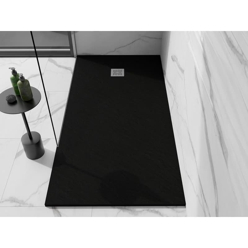 MEXEN - Stone+ sprchová vanička obdĺžniková 180x90, čierna 44709018 6