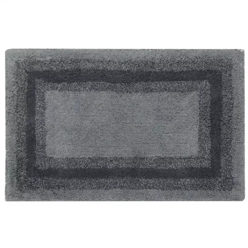 Súprava kúpeľňových koberčekov 50x80cm + 55x45cm sivá