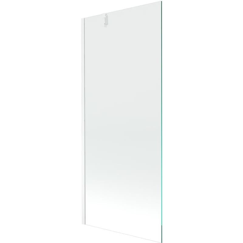 MEXEN/S - Next vaňová zástena FIX 80x150, transparent, biela 895-080-000-00-00-20