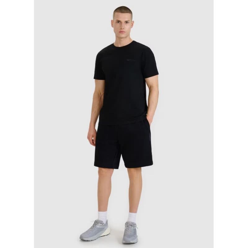 Pánske teplákové kraťasy 4F SHORTS CAS M545-20S-DEEP BLACK 3