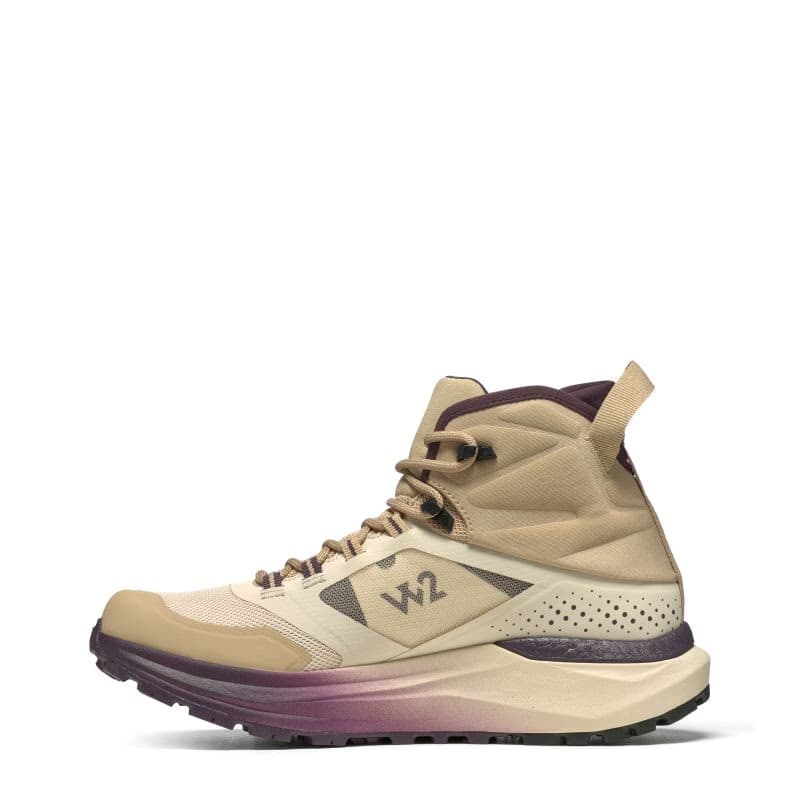 Dámska členková turistická obuv TECNICA Agate S MID GTX, beige violet 3
