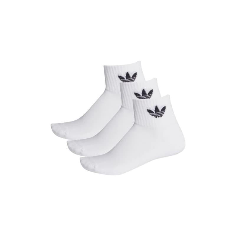 Ponožky ADIDAS ORIGINALS 3 PACK - MID ANKLE SCK-WHIT