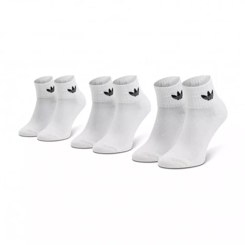 Ponožky ADIDAS ORIGINALS 3 PACK - MID ANKLE SCK-WHIT 2